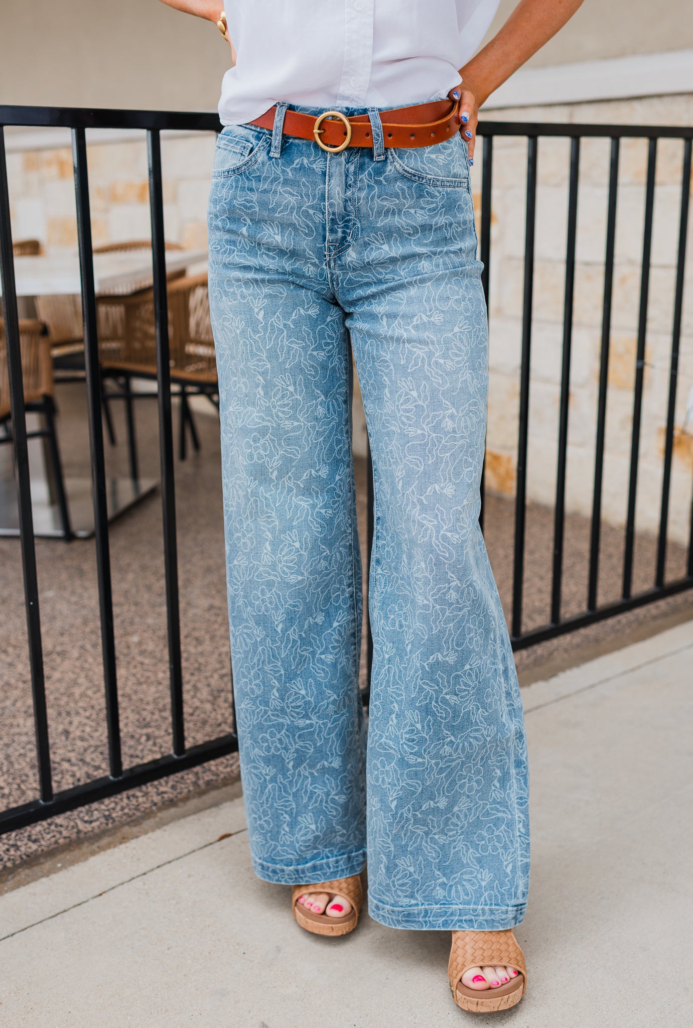 Posie Jeans | Floral Print