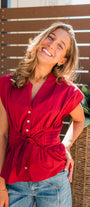 Monroe Top | Merlot