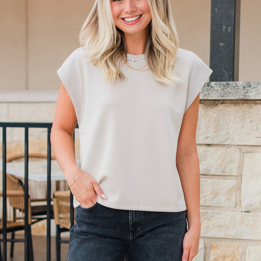 Mylie Top | Almond