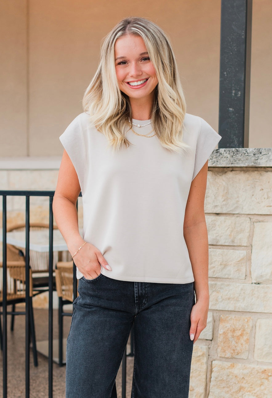 Mylie Top | Almond