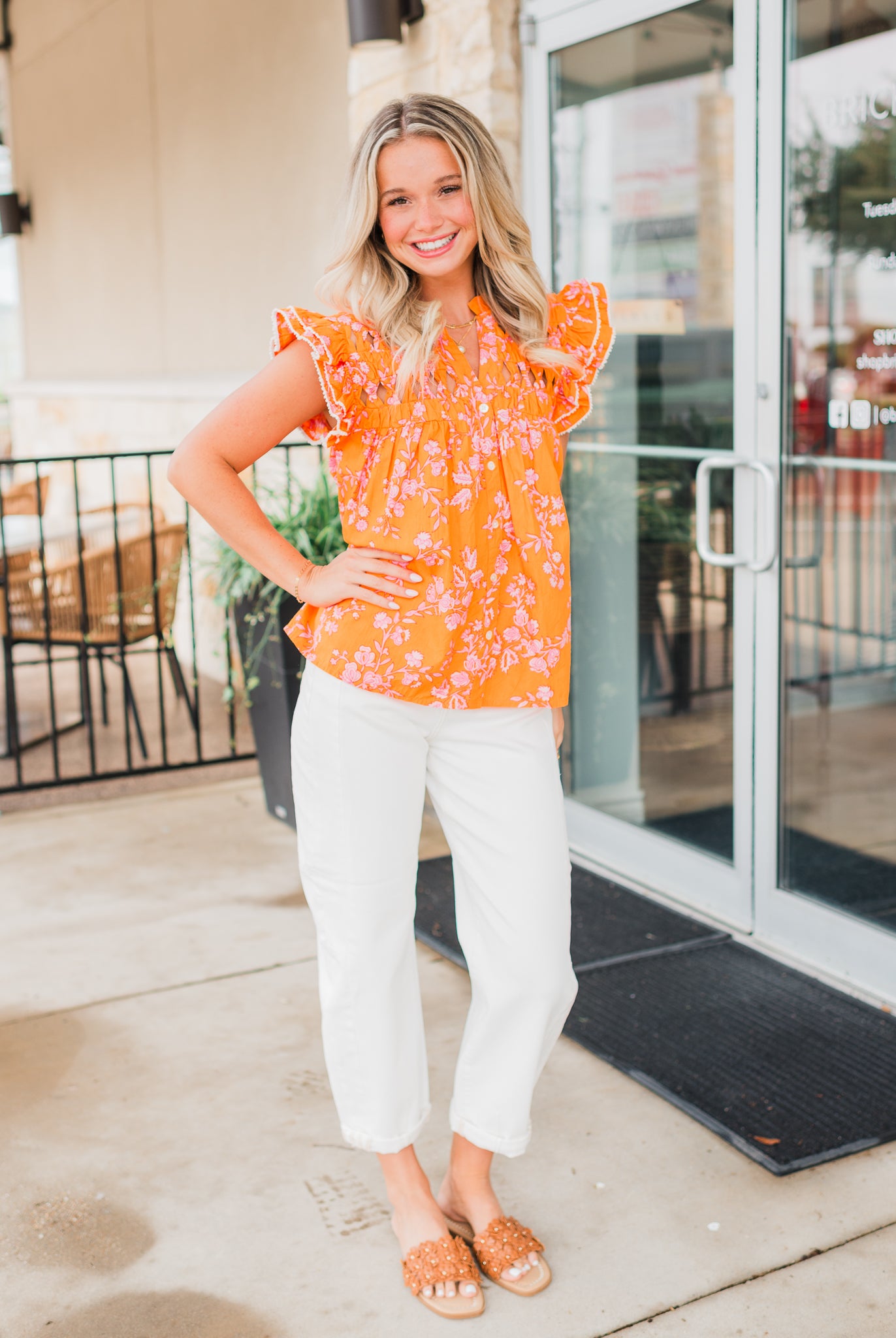 Scottsdale Top | Mixed Floral