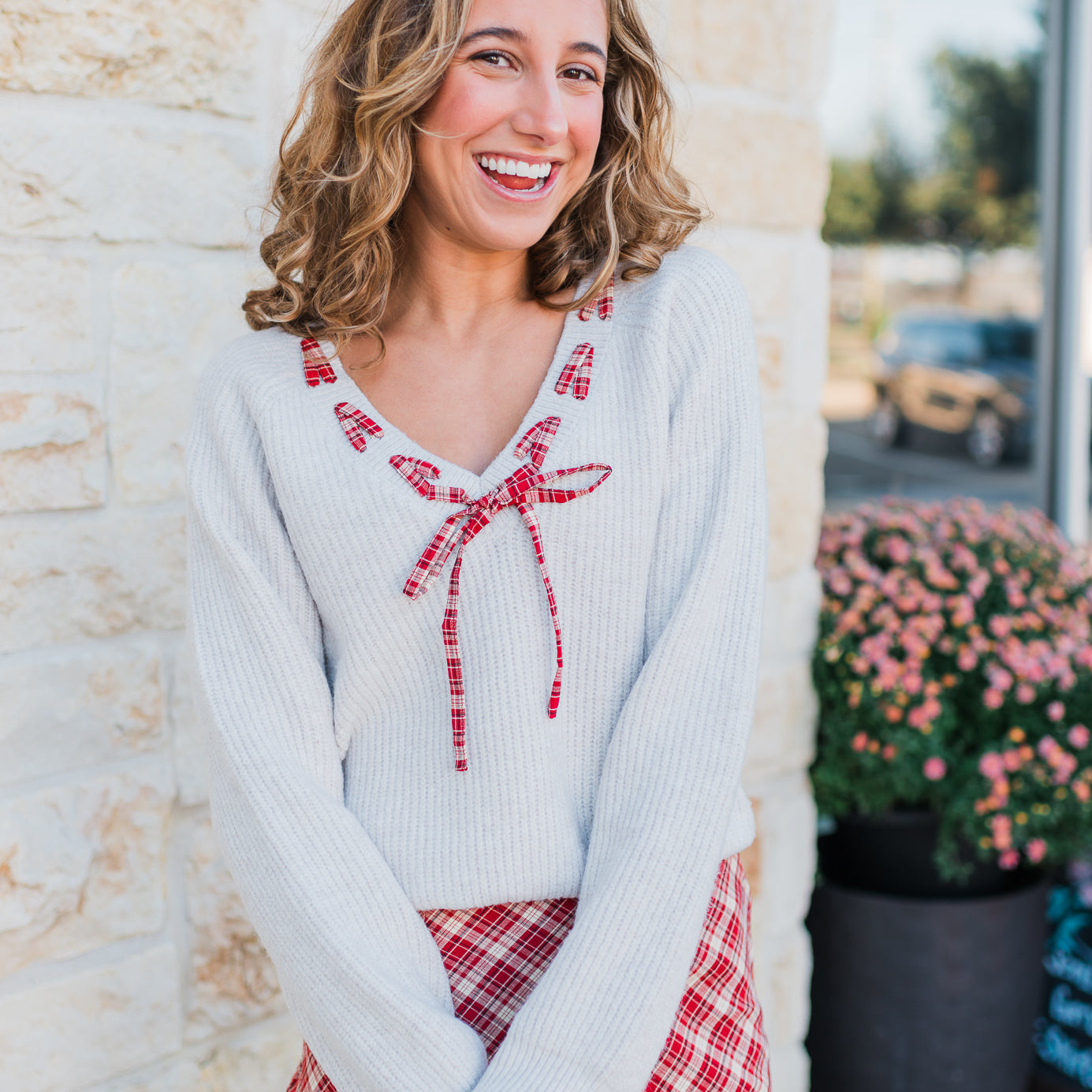 Keeley Sweater | Taupe