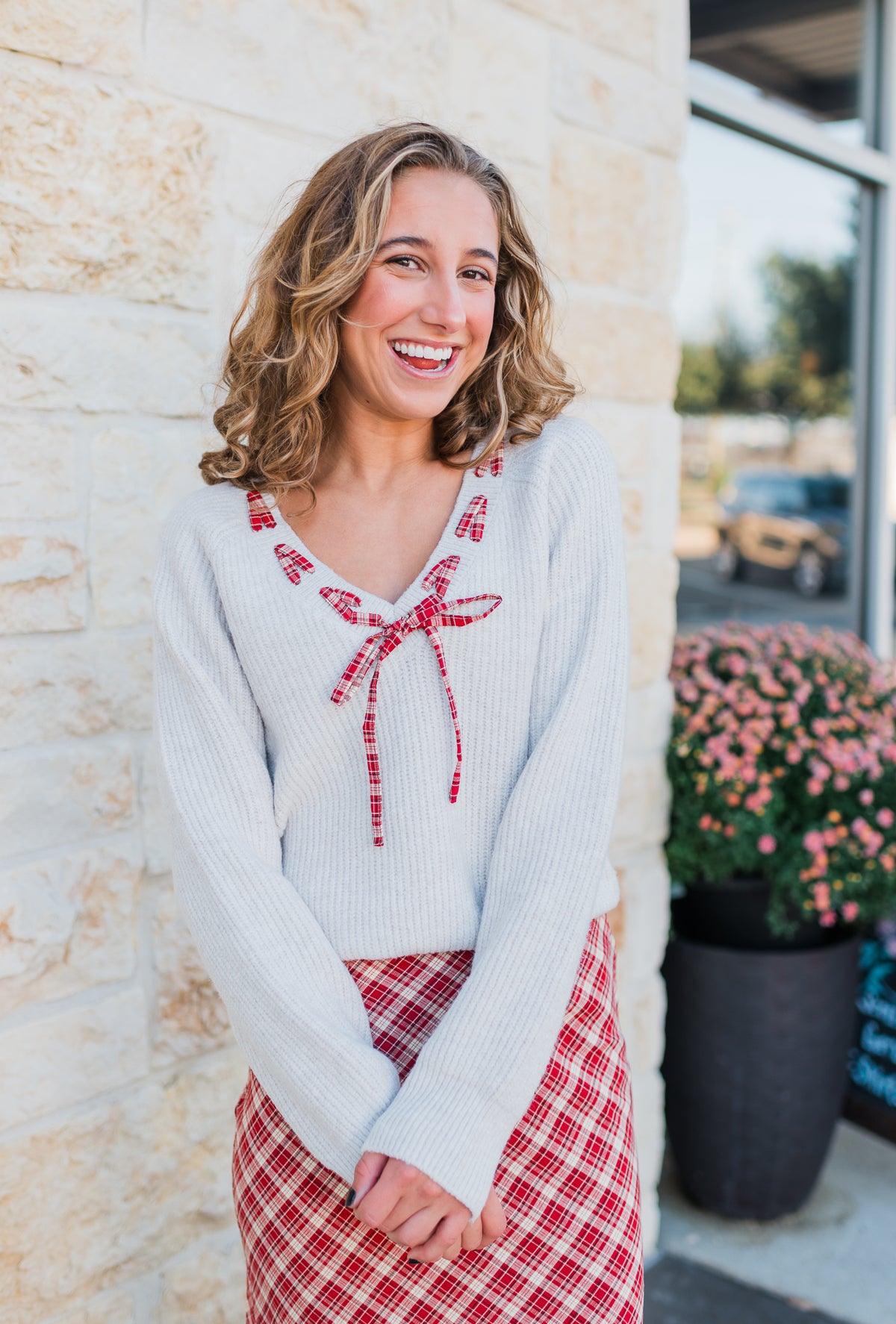 Keeley Sweater | Taupe