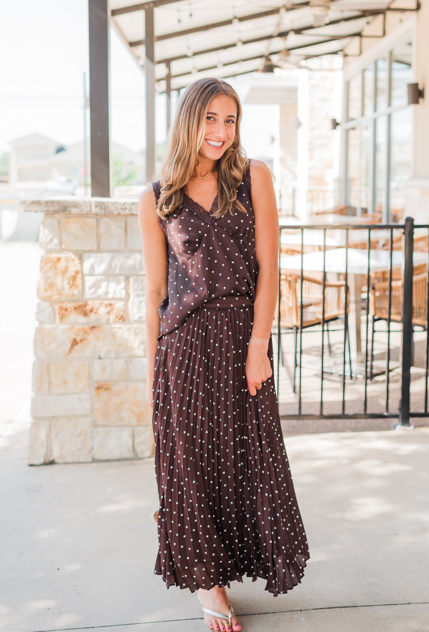 Kensington Tank | Polka Dot