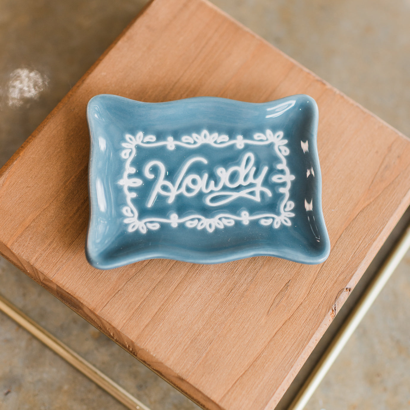 Trinket Dish | Howdy