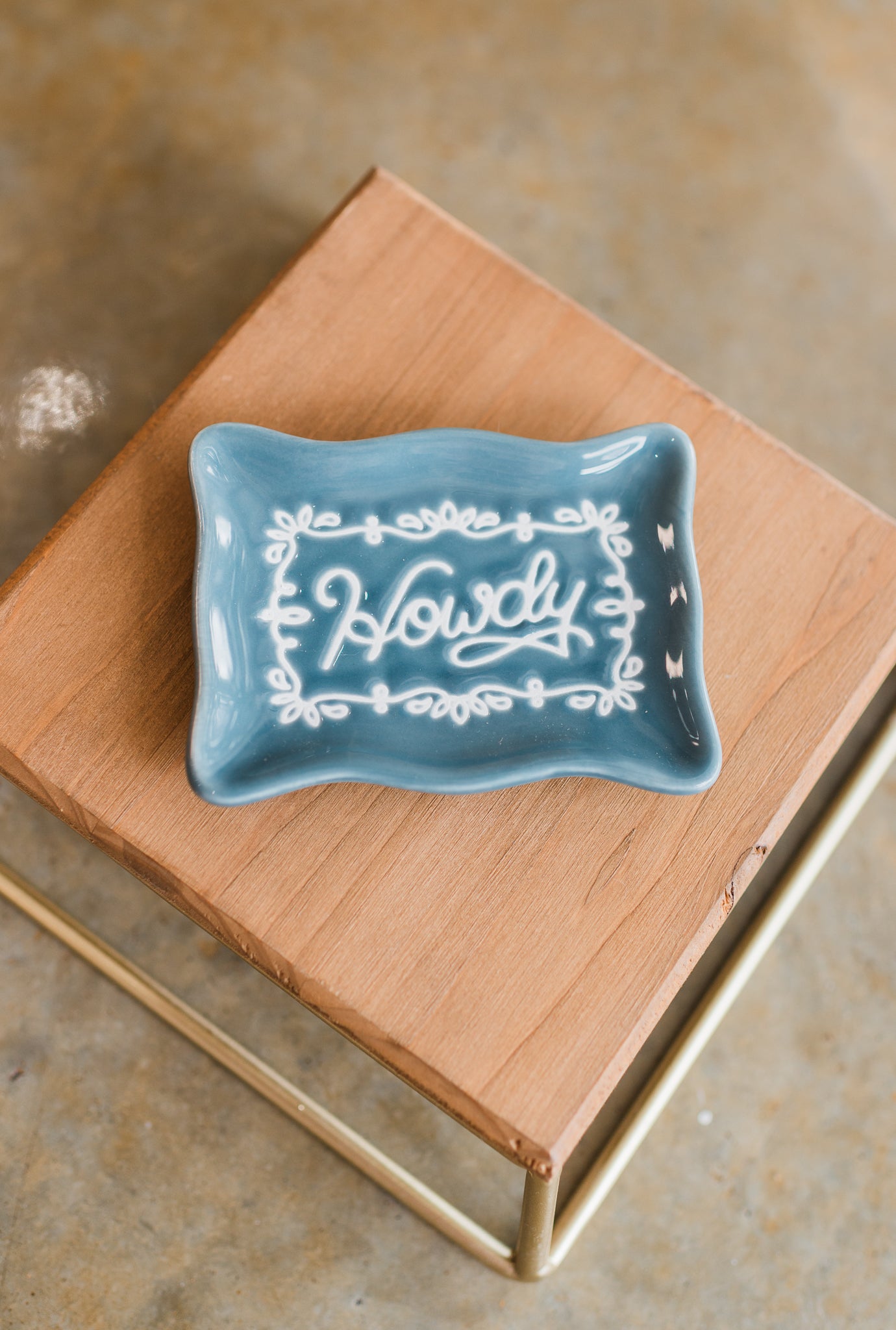 Trinket Dish | Howdy