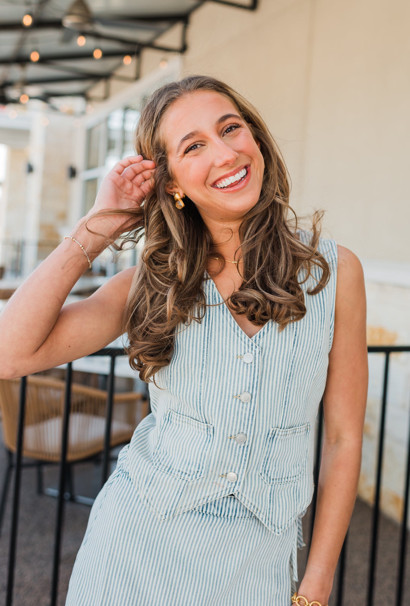 Sarasota Vest | Light Blue