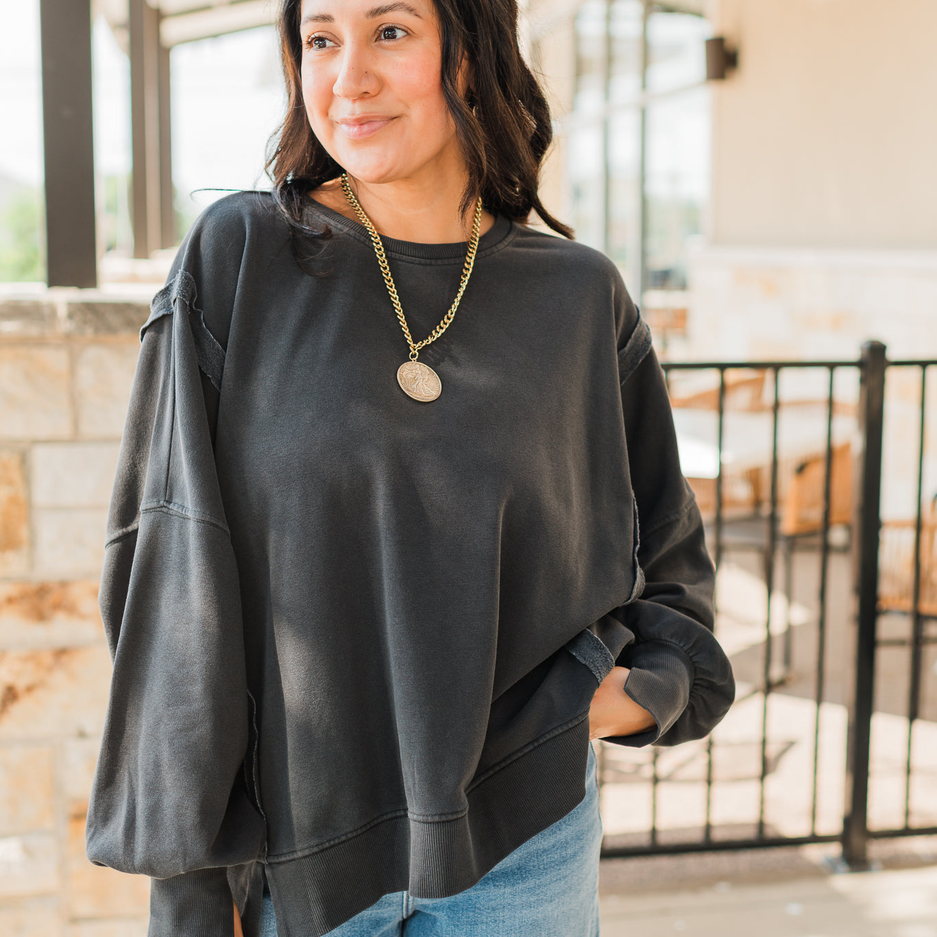 Maris Sweatshirt | Black