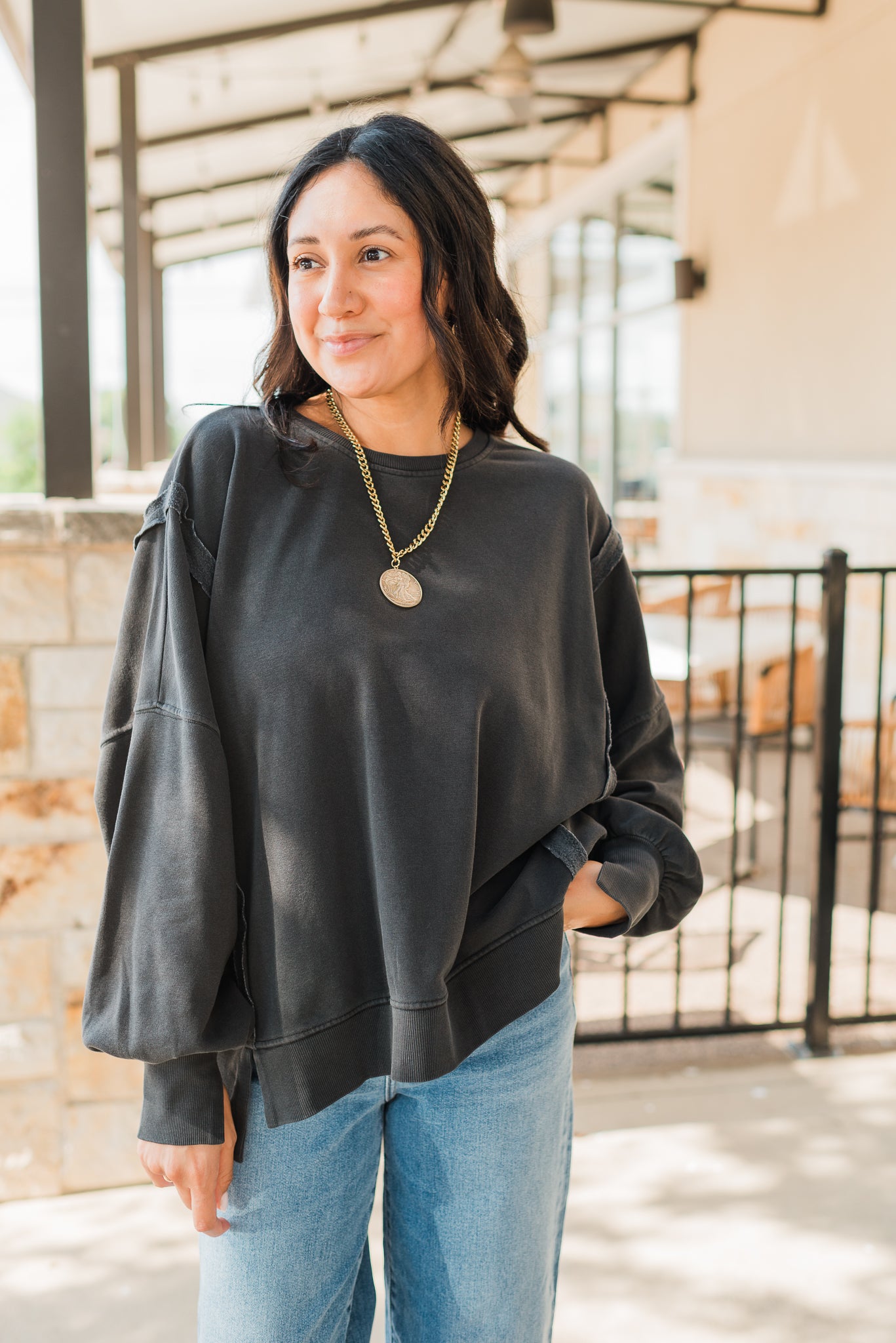 Maris Sweatshirt | Black