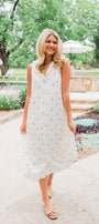 Ceri Dress | Cardinal Dot