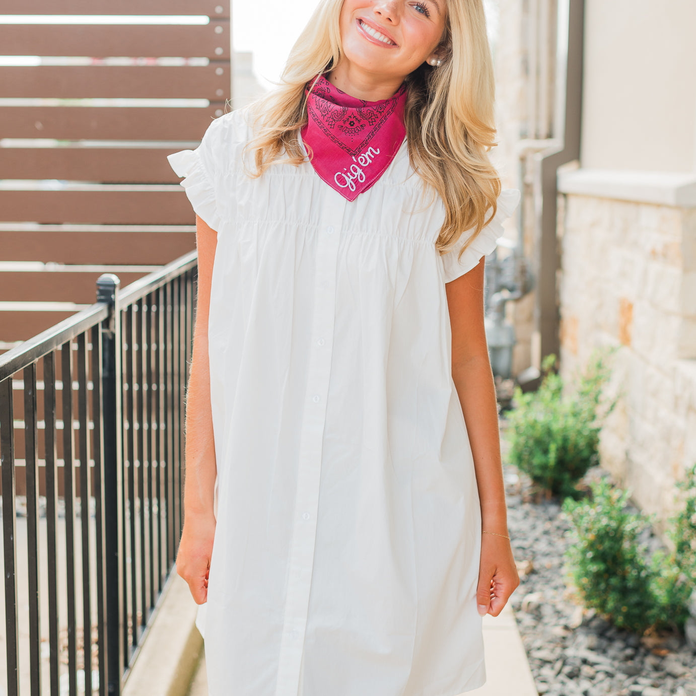 Molly Bracken | Bon Voyage Dress | White