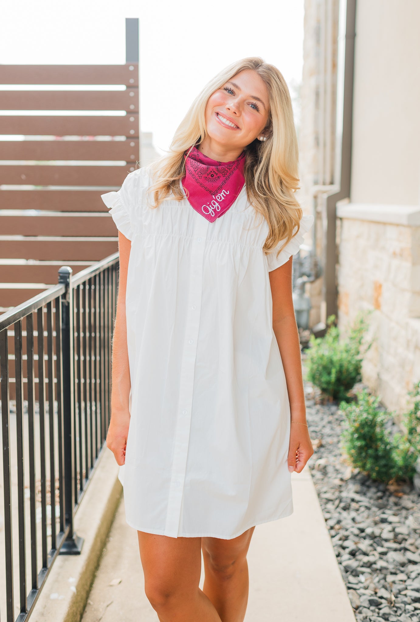 Molly Bracken | Bon Voyage Dress | White