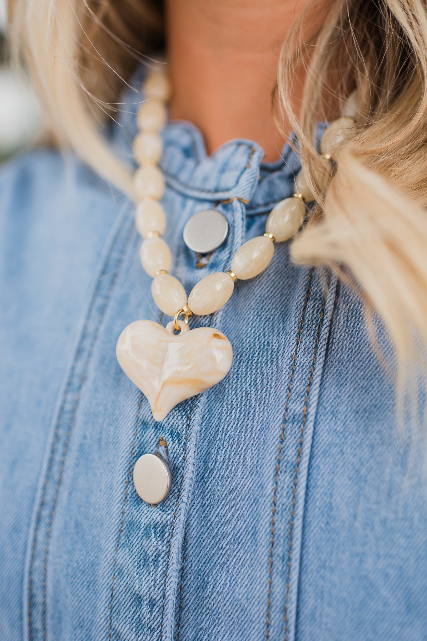 Necklace | Neutral Heart