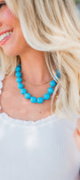 Necklace | Bubblegum Blue