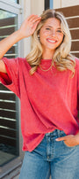 Kacie Tee | Red