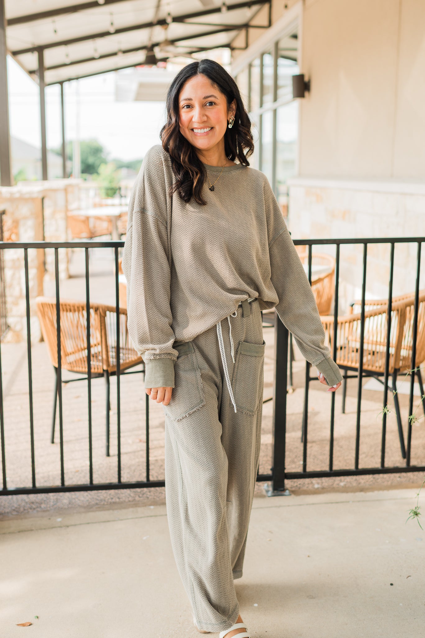 Lennon Pullover | Ash Olive