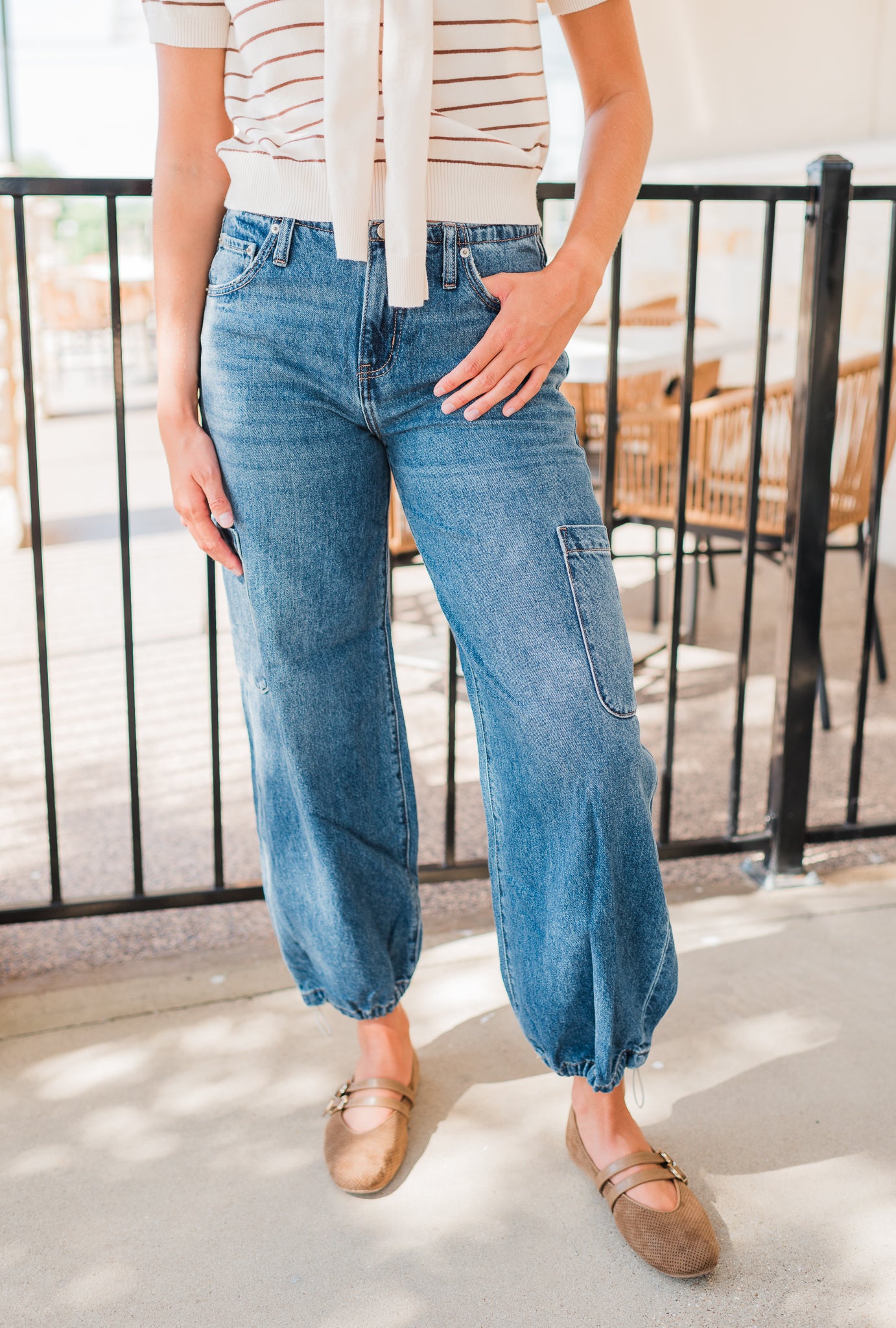 Daze | Mirage Cargo Jeans | Snap