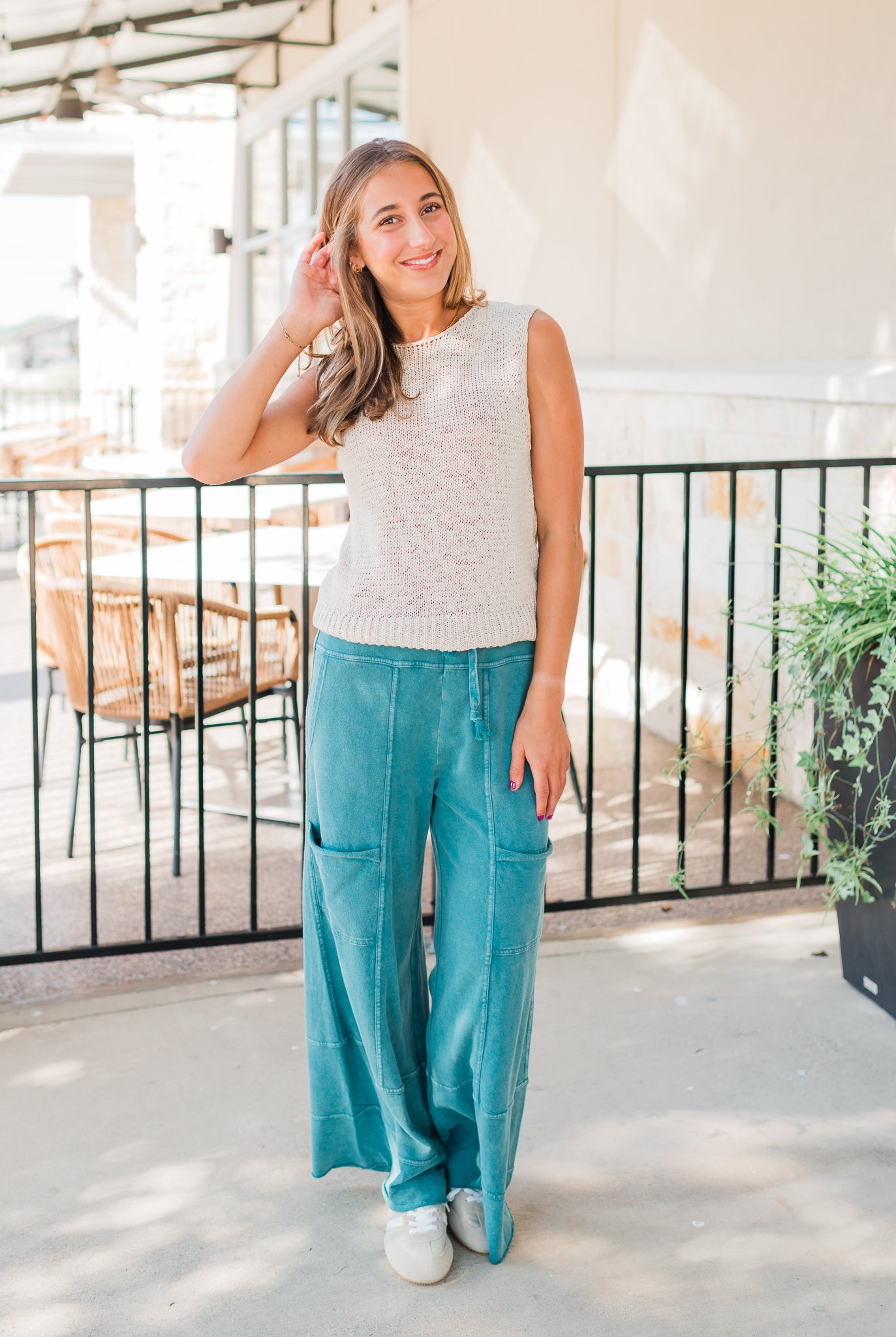 Maddux Pants | Teal