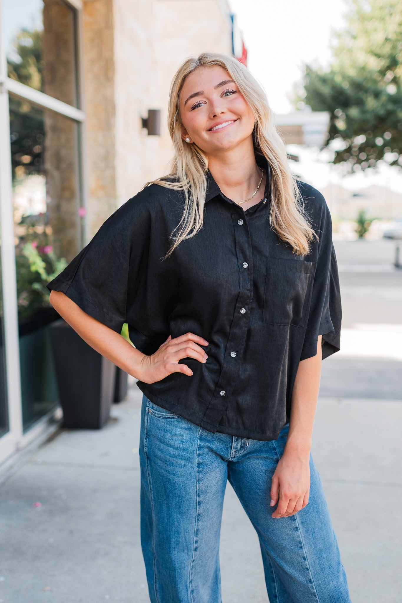Rosa Top | Black