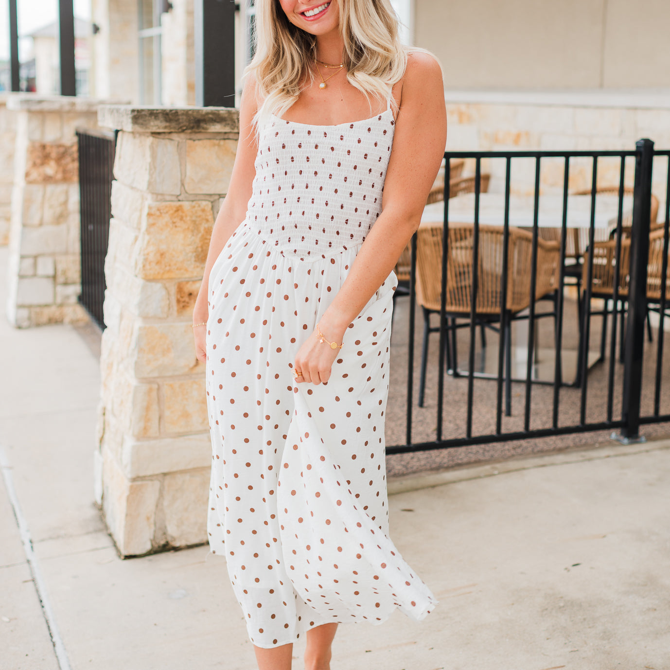 Clearwater Dress | Polka Dot