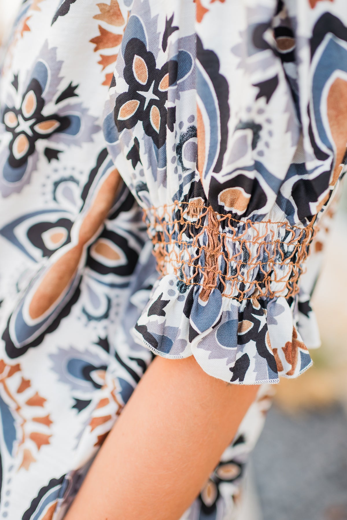 Eileen Top | Mixed Print