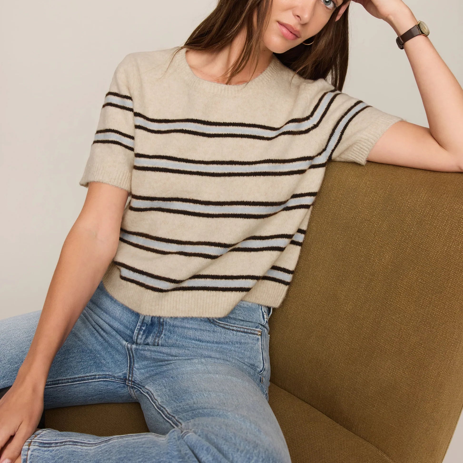 Gatewood Sweater | Light Oatmeal Heather