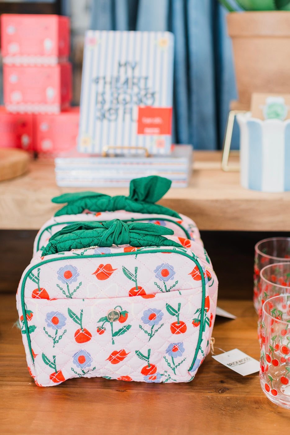 Toiletry Bag | Cherry Lips