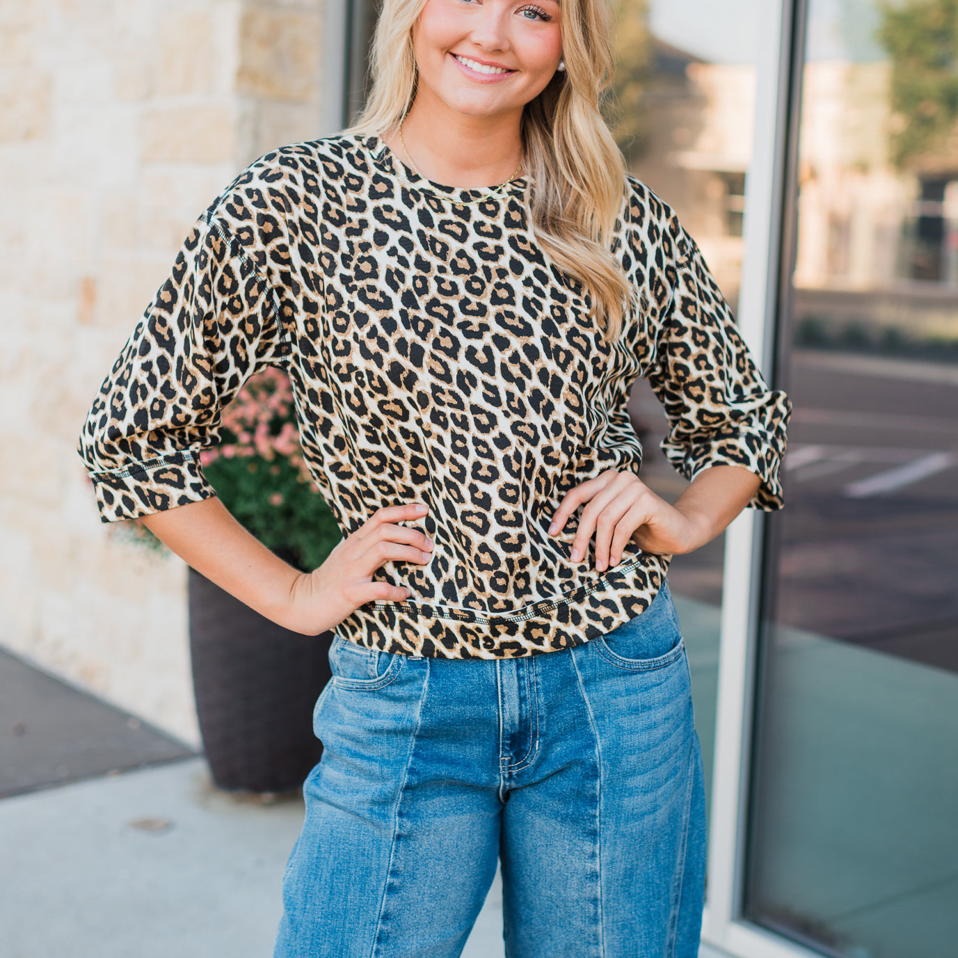 Stella Top | Leopard