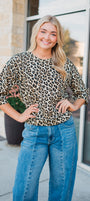 Stella Top | Leopard