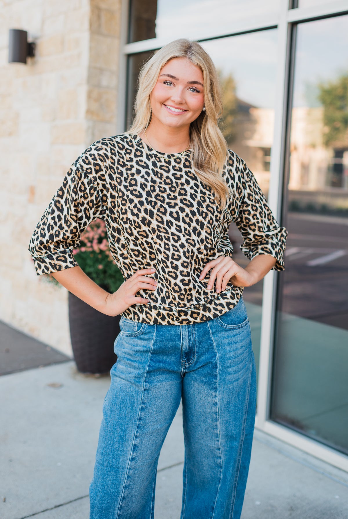 Stella Top | Leopard