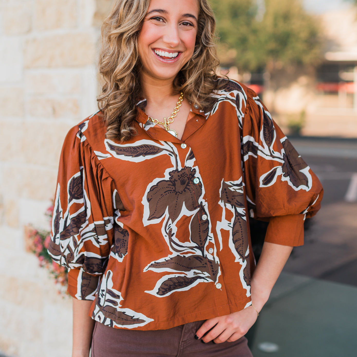 Mallie Top | Rust
