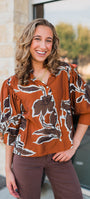 Mallie Top | Rust