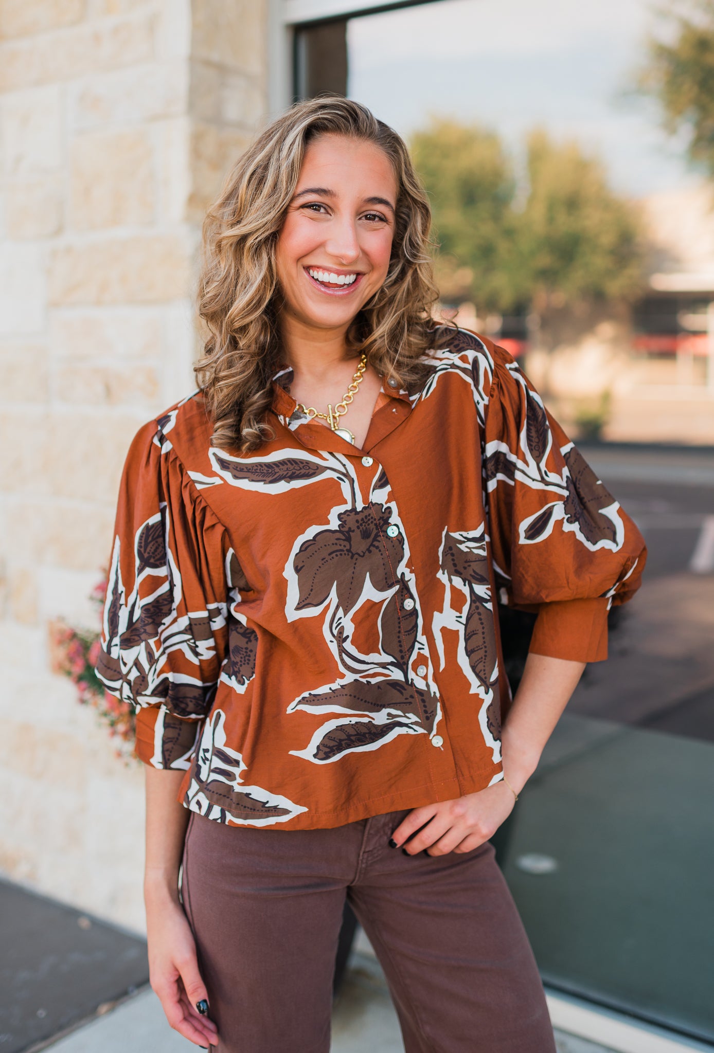 Mallie Top | Rust