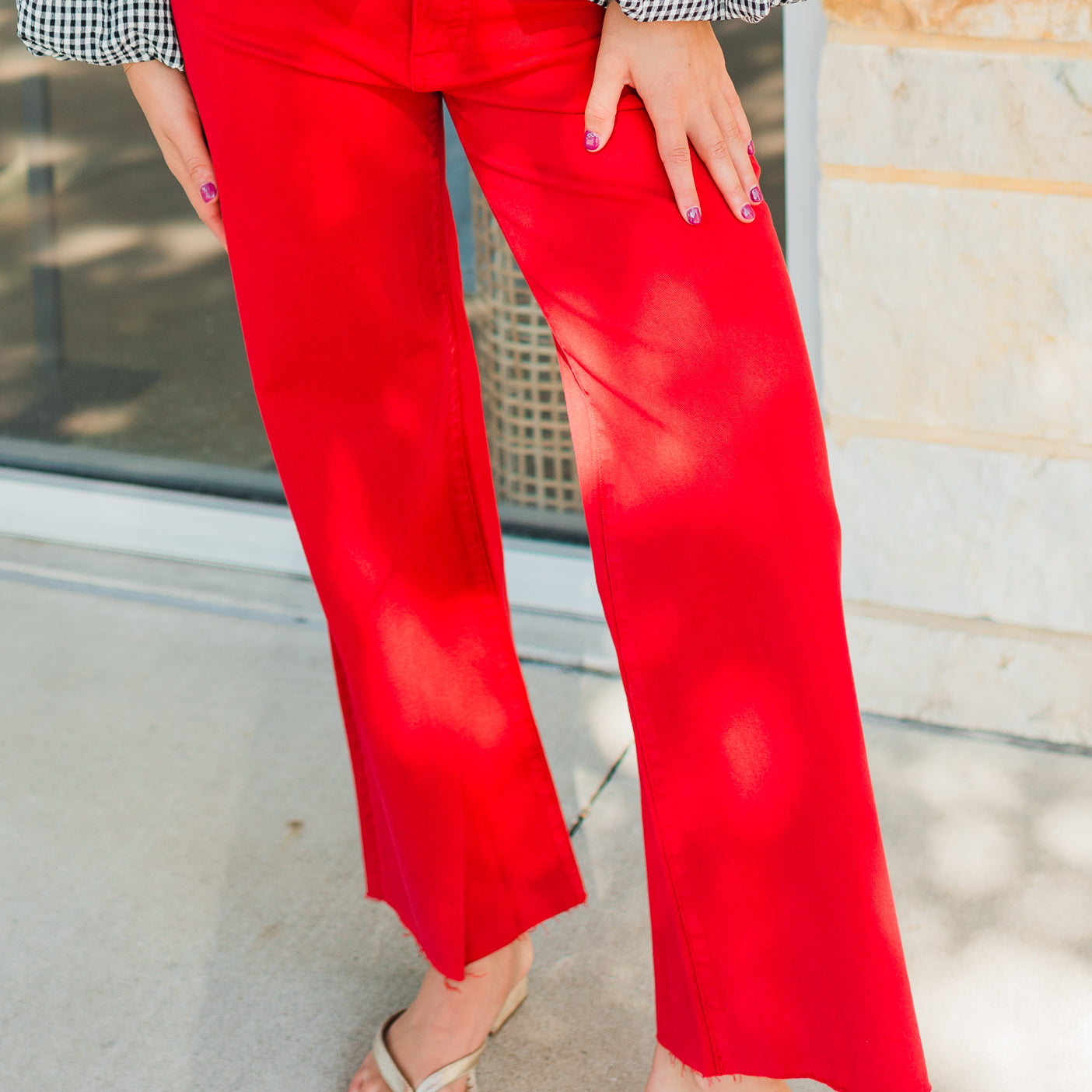 Meg Jeans | Ruby Red