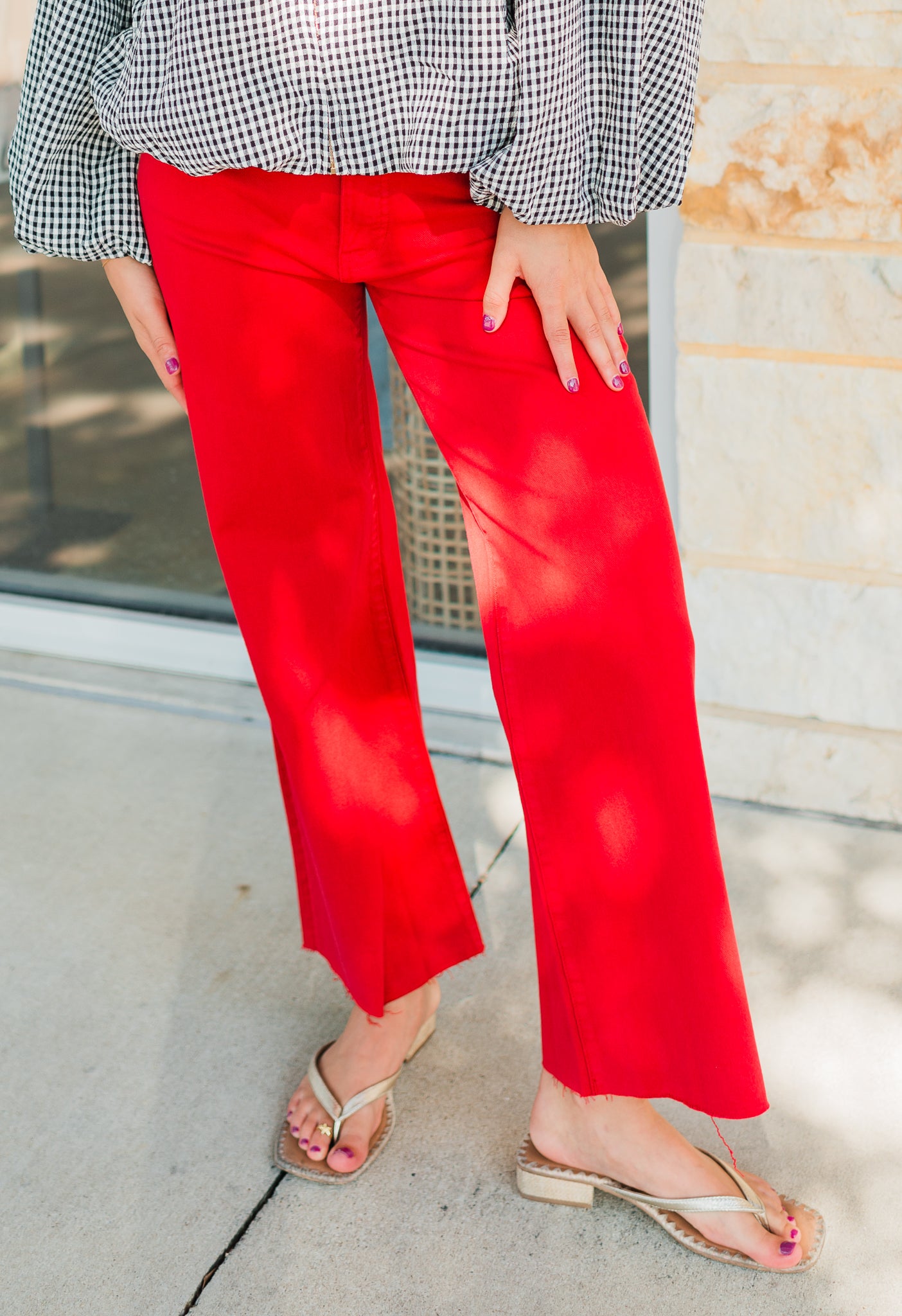 Meg Jeans | Ruby Red