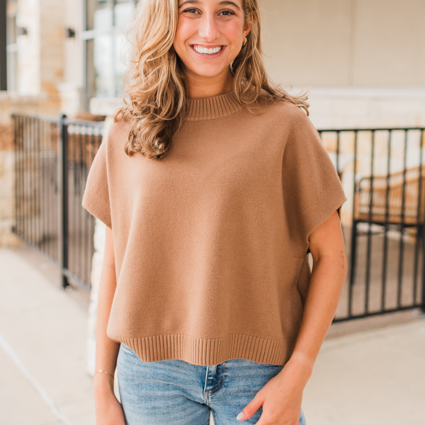 Margot Sweater | Camel