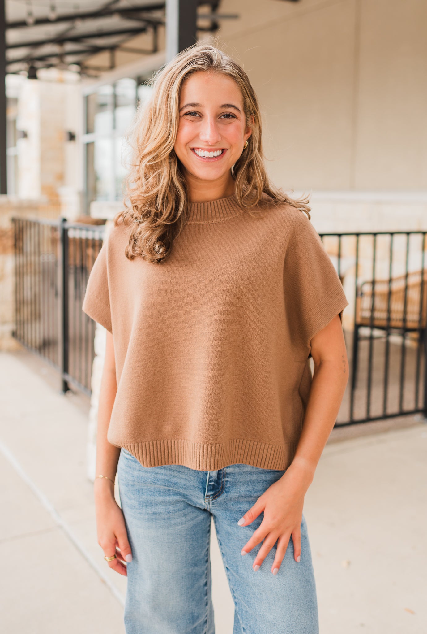 Margot Sweater | Camel