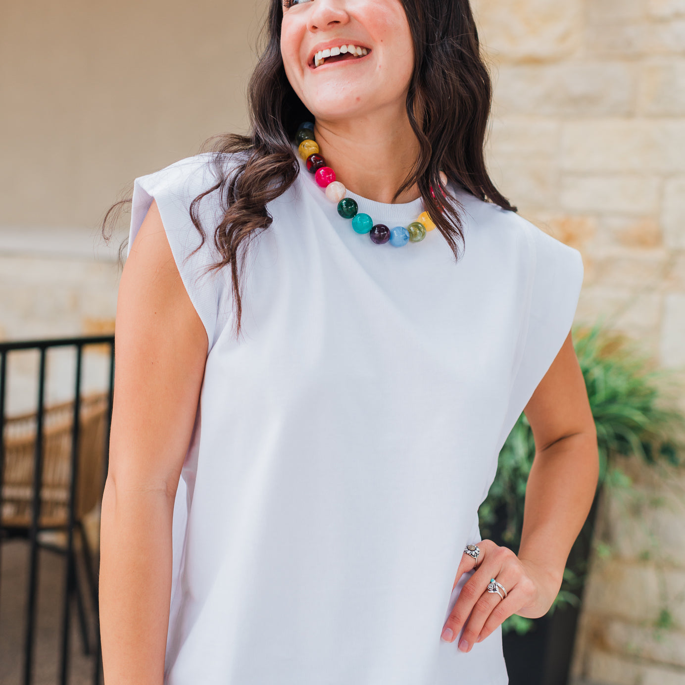 Emery Top | White