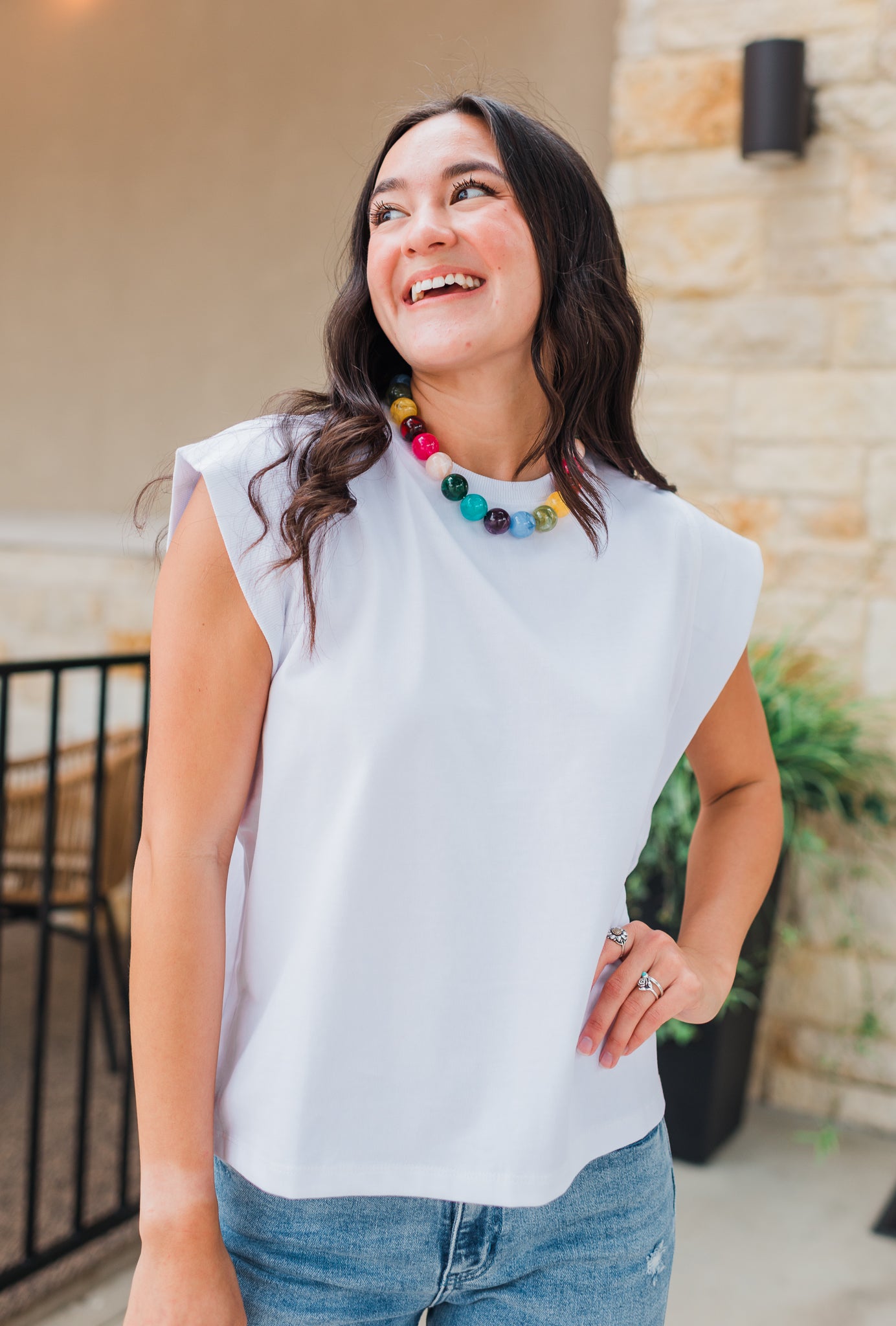 Emery Top | White