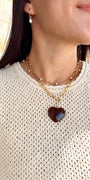 18K Gold Plated Necklace | Tortoise