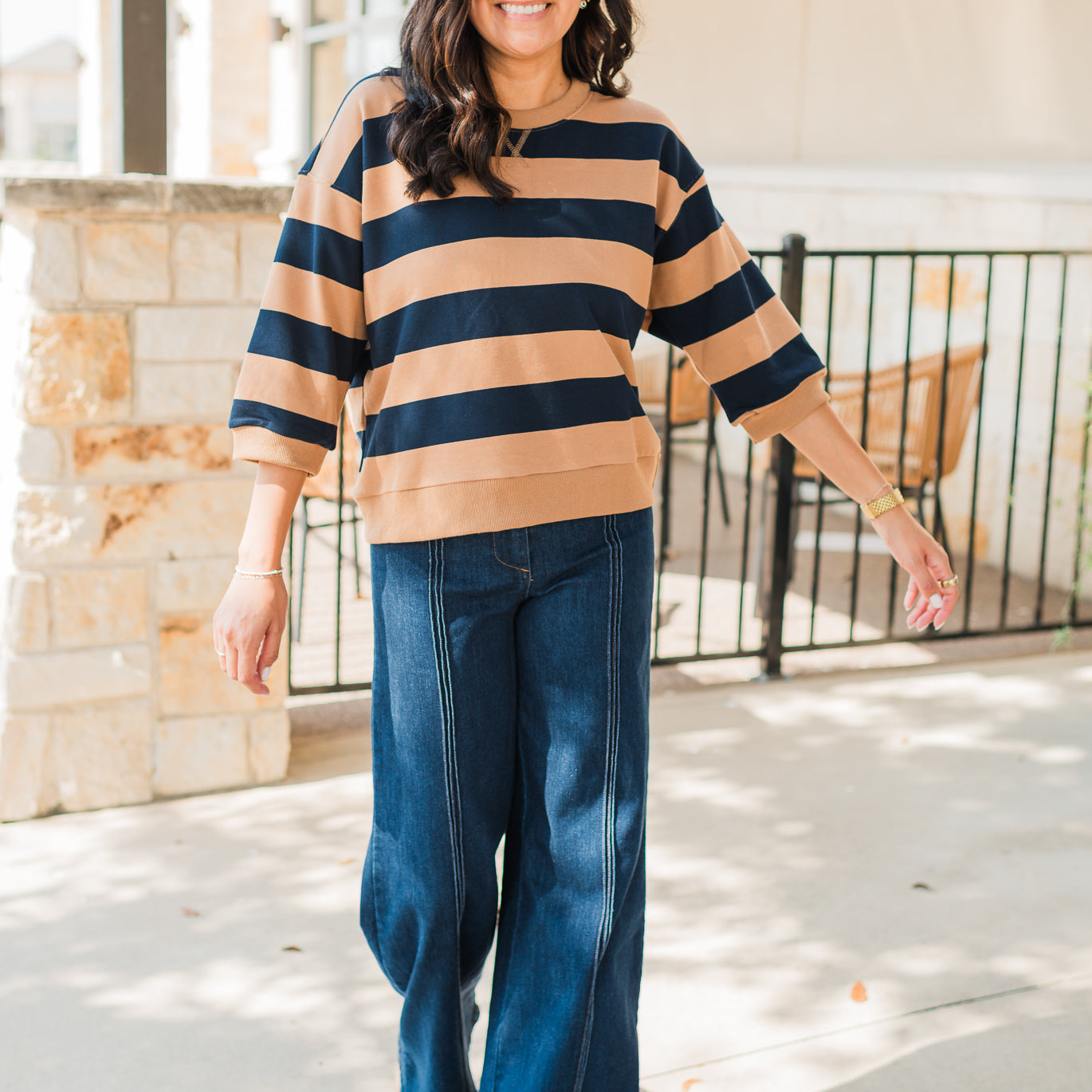 Westlake Top | Rugby Stripe