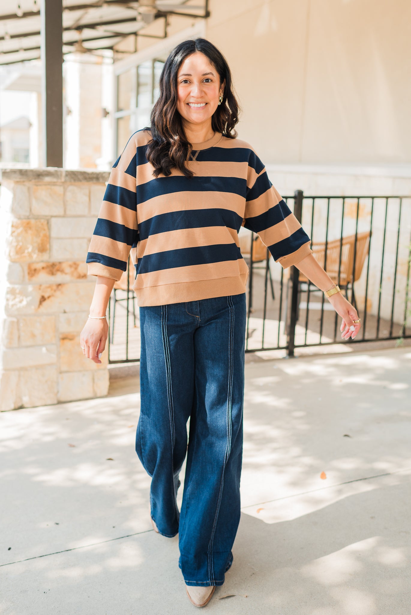 Westlake Top | Rugby Stripe