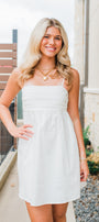Reagan Dress | White