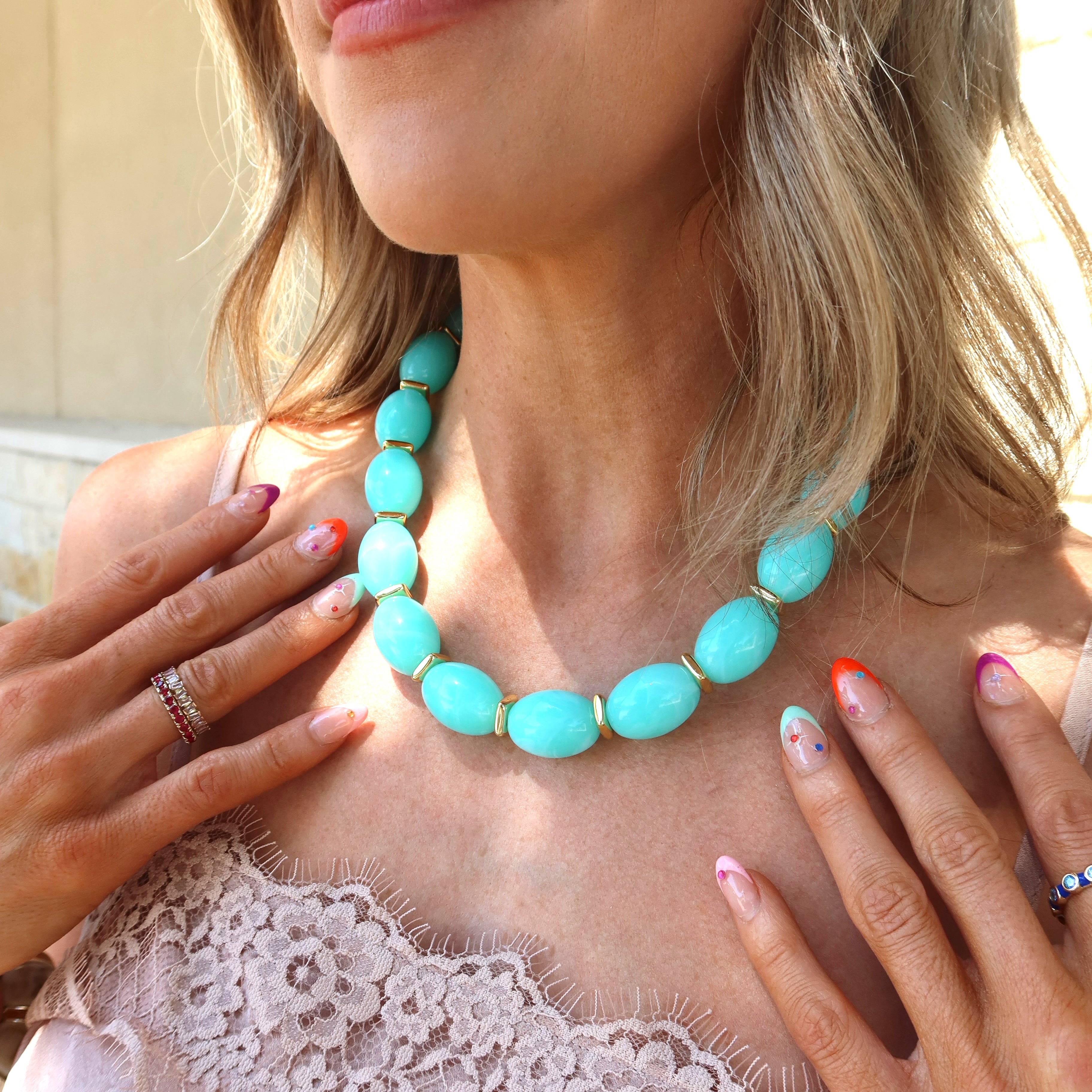 Necklace | Jelly Pop Mint
