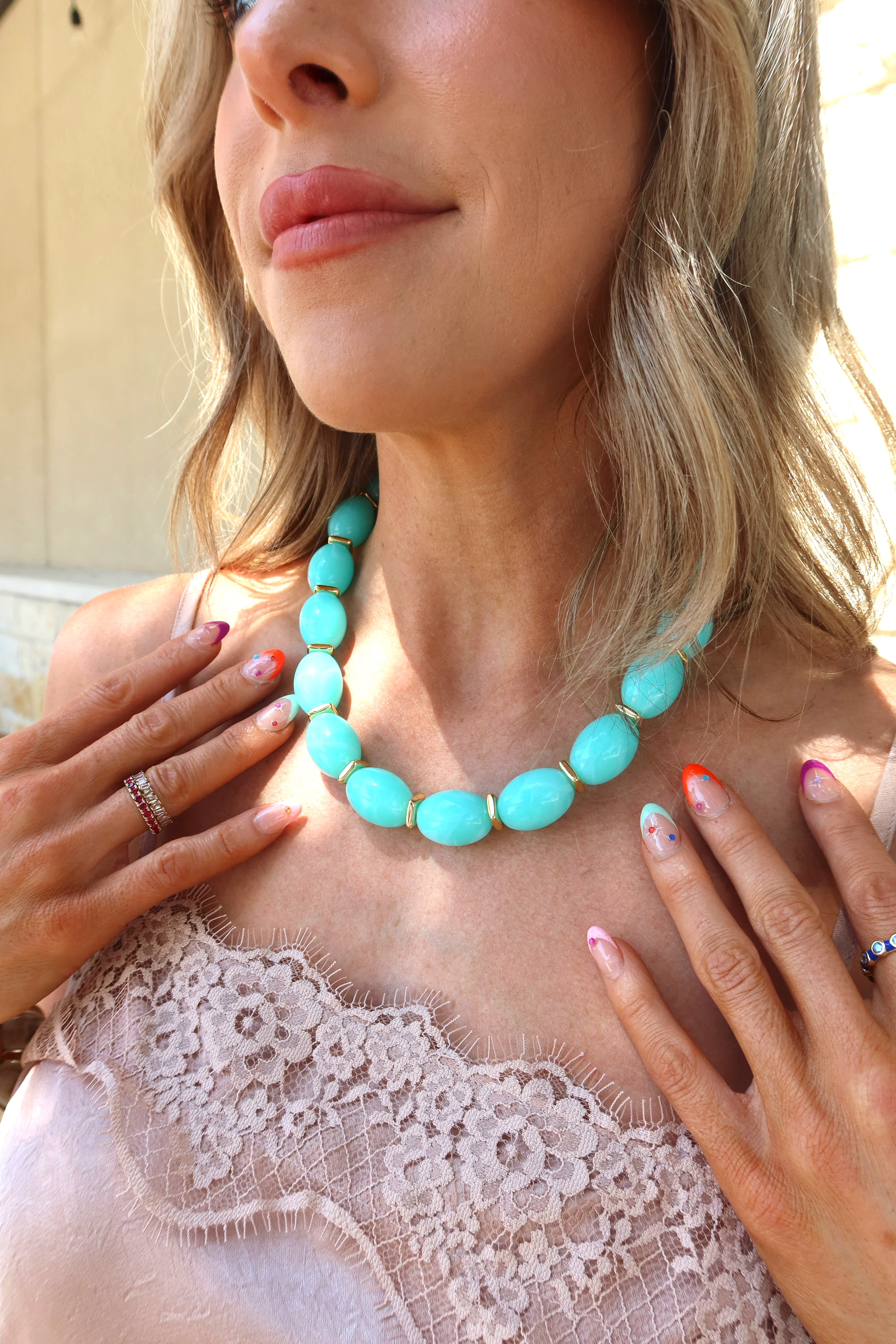 Necklace | Jelly Pop Mint
