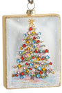 Sugarplum Tree Rectangle Ornament