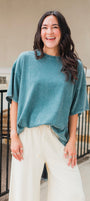 Kacie Tee | Teal