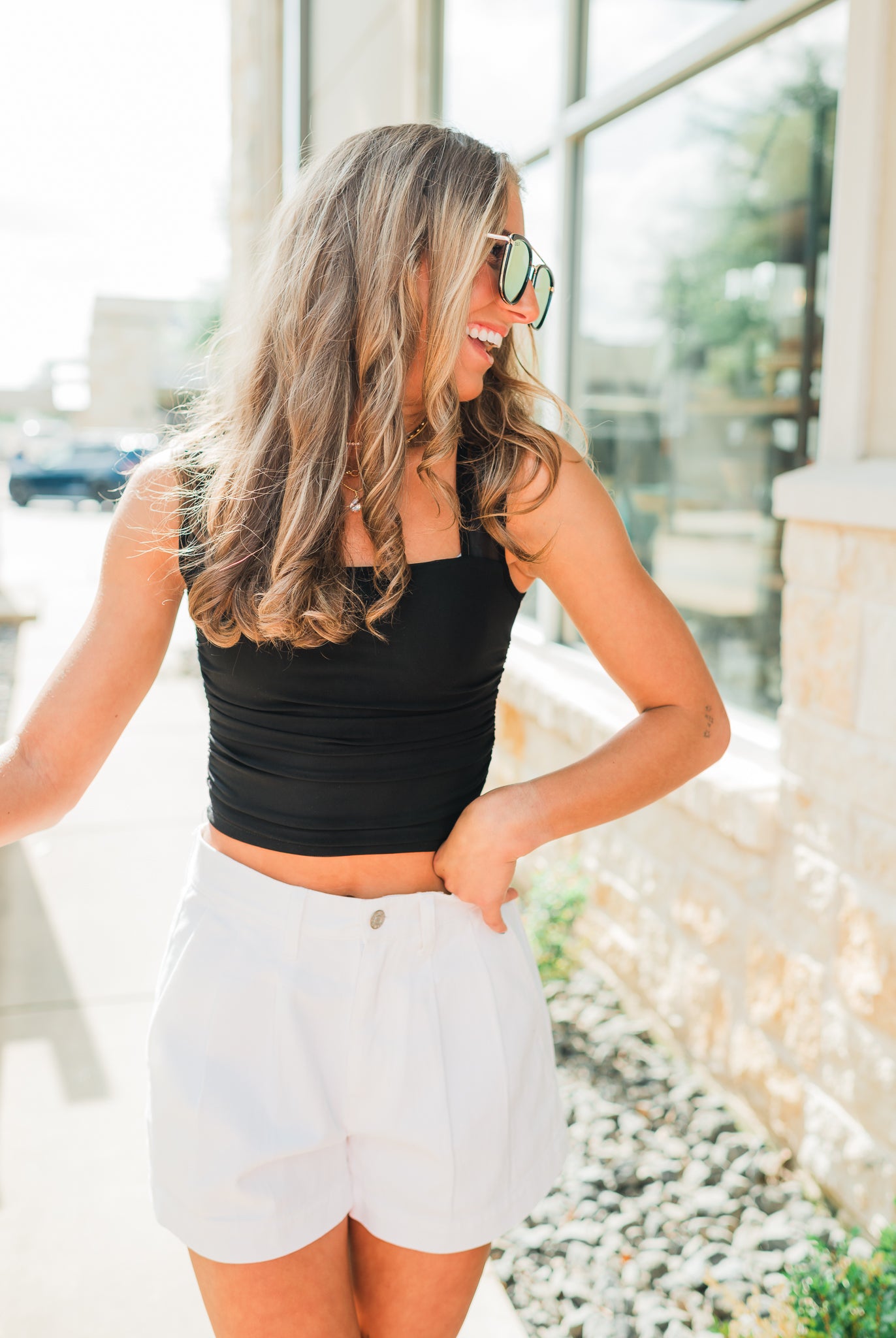 Paloma Knit Top | Black