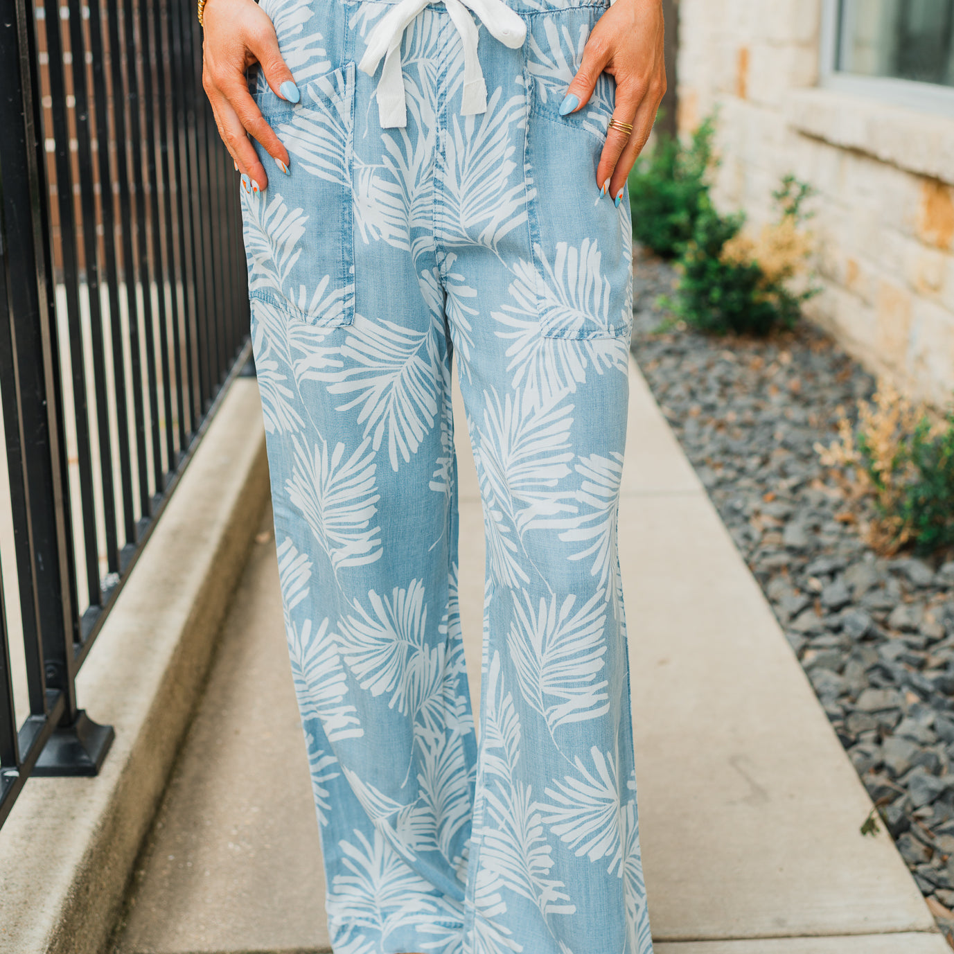 Aleah Pants | Palm Leaf