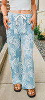 Aleah Pants | Palm Leaf
